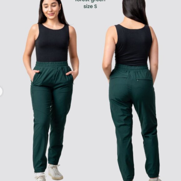 Alder‎ Be Free Jogger Pants XS – Blue - High Rise Travel Joggers w/ Ankle Zips - Picture 4 of 16